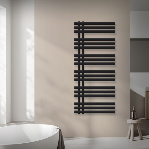 Radiateur porte serviette - , noir