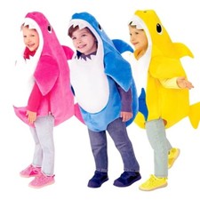 Baby Shark Cosplay Requin Déguisement Enfant Costume Carnaval Combinaison Drole