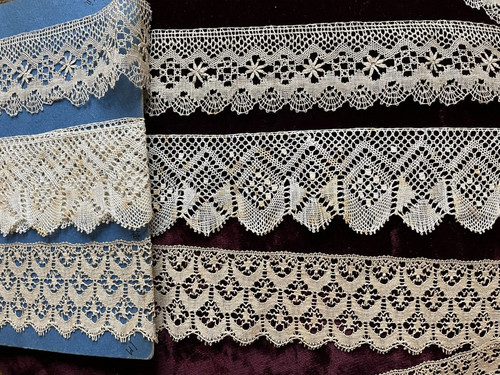Xixème dentelle ancienne - xixème,