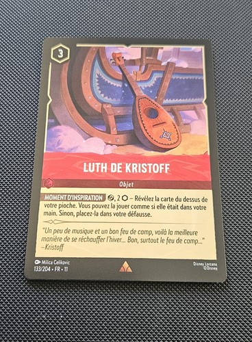 Luth kristoff 133 204 foil - kristoff, 133/204