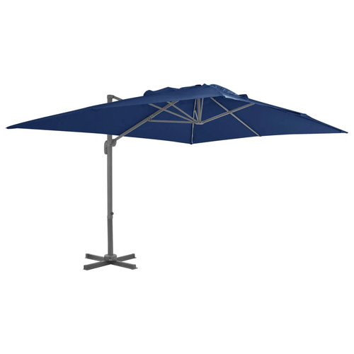 Parasol déporté avec mât - , en
