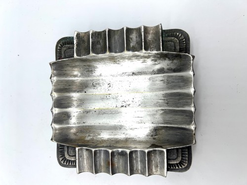 Art deco silver - deco, ashtray