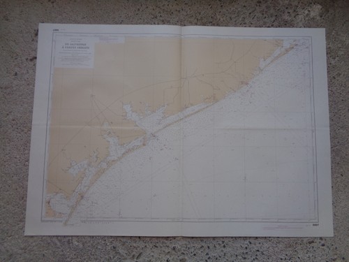 Carte marine galveston à - /,