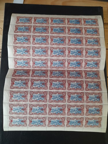 Feuille congo belge 1918 - congo, 50