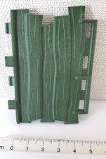 BARRIERE EN BOIS VERT POR ZOO