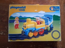 Playmobil 123 le circuit du petit train , 6760 Complet TBE