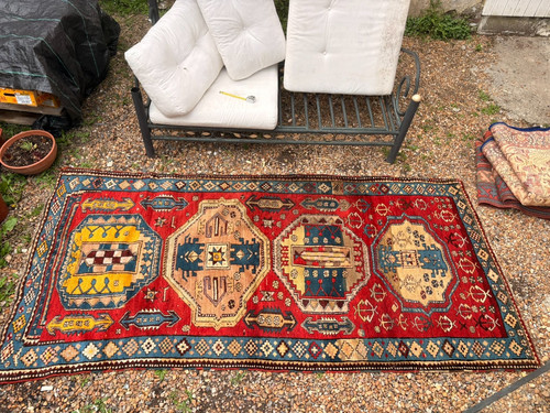 Tapis ancien kazak caucassien - tapis,