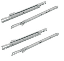 2x Coulisses de Tiroirs à