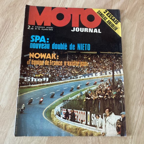 Moto journal 76 1972 - n°,