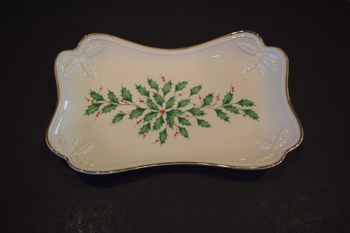 Lenox holiday canape plate - holiday, 11"
