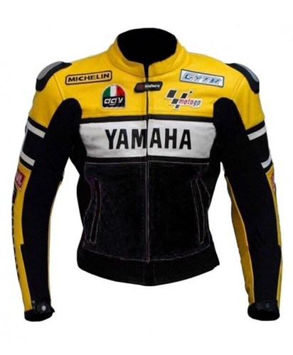 Yamaha veste motard cuir - veste, en