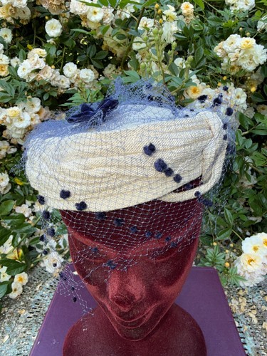 Beau chapeau bibi ancien en - bibi,