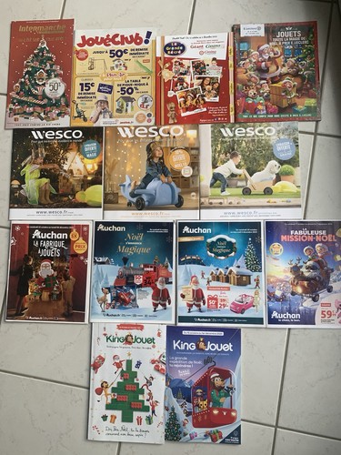 Lot catalogues jouets - de,