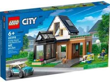 LEGO CITY 60398-La maison familiale et la voiture électrique- Neuf et scellé