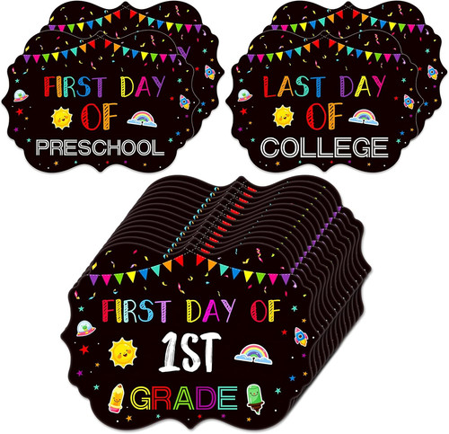First and last day school - first,