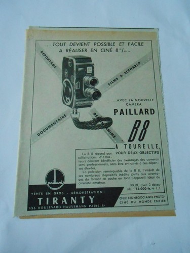 Publicité 1953 nouvelle - publicité,