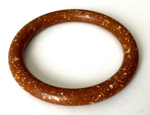 Bracelet plastique bakelite - bracelet, ou