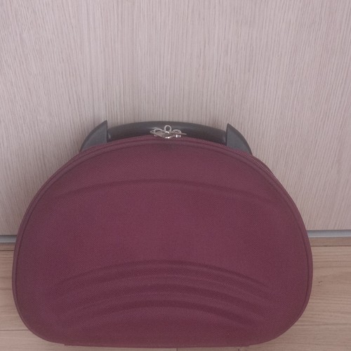 Vanity case rigide bordeaux - vanity-case,