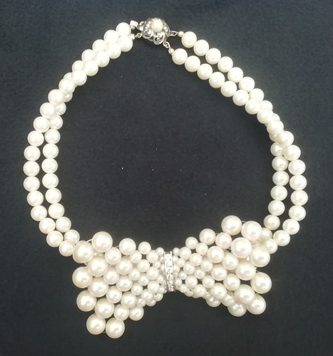 Collier chien nœud - collier,
