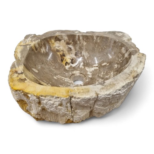 évier pétrifié bois 43x36cm - Évier,