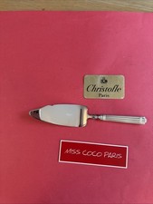 PELLE TRANCHANTE ARIA 26CM CHRISTOFLE FRANCE  METAL ARGENTÉ TRÈS BEL ÉTAT