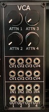 Modular Synth Quad Vca