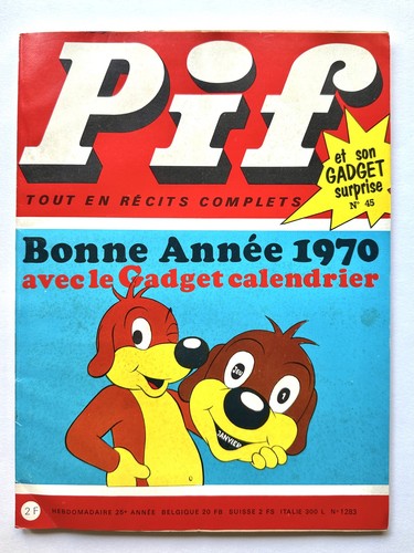 Pif gadget avec - avec, son