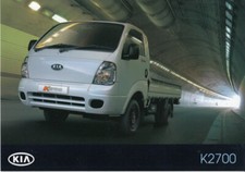 2005 KIA K2700 LIGHT TRUCK Australian 6p Brochure