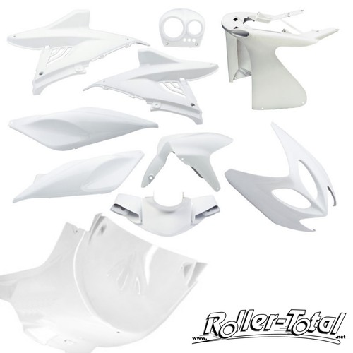 Kit carénage blanc pièces - kit,