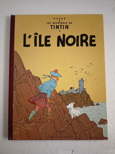 Tintin ile noire - tintin, fac-similé