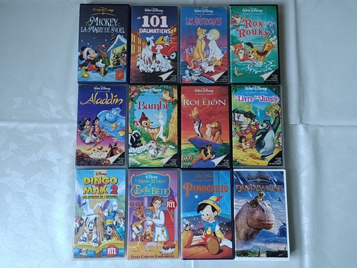 Lot dessins animés walt - dessins,
