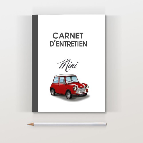 Austin mini cooper rouge