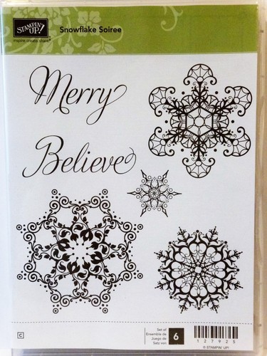 Stampin flocon soirée - flocon,