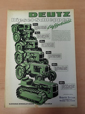 Deutz Diesel Tractor 11-60hp Brochure Tractor Brochure M4