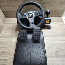 Sony PlayStation 2 & 3 Logitech Driving Force Pro Force Steering Wheel + Pedals