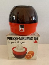 PRESSE AGRUMES SEB - SPACE AGE - VINTAGE ORANGE