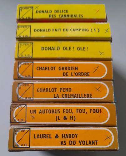 Lot film bobine super - lot, disney