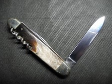 WEHRMACHT WW2 GERMAN OFFICER'S FOLDING POCKET KNIFE Robert Klaas Solingen