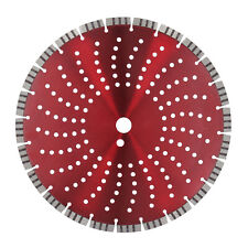 Disque Diamant Professionnel Turbo 350 Mm Pour Béton Pierre Granit 25,4 Mm