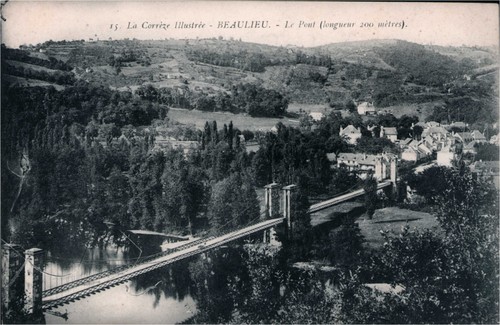 Cpa beaulieu le pont - -,