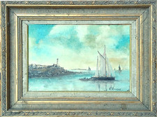 D. Elmarq - marine -   peinture sur toile ,