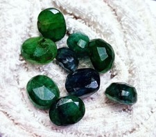 Forme Ovale Émeraude Naturel