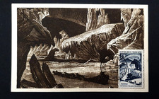 CARTE  MAXIMUM 1949 PARIS CONGRES EXPEDITIONS POLAIRES FRANCAISES AU POLE NORD