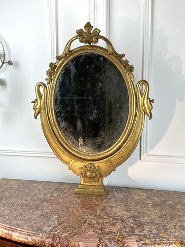 Miroir coiffeuse ancien - de,