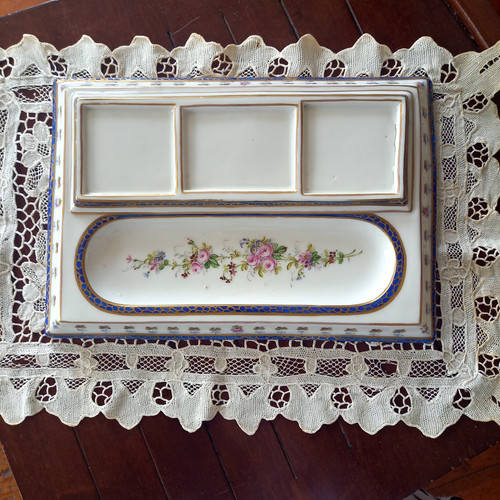Rare ancien plateau faience - rare,
