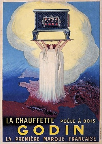 Godin chauffette poêle - la,
