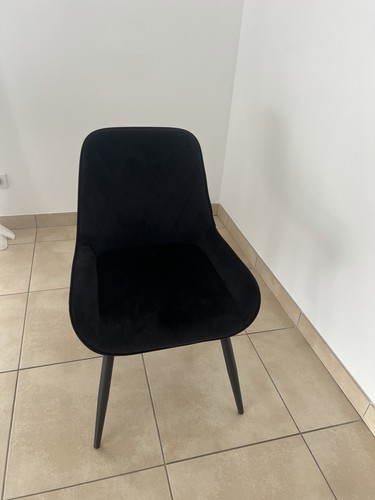 Chaise sale manger noir - chaise,
