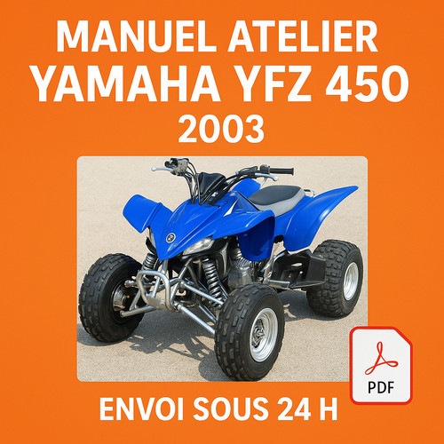 Manuel atelier yamaha - manuel, yfz