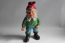 Nain de Jardin Gnome terre cuite Allemagne vintage (65558)