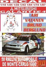 DECAL MITSUBISHI GALANT VR-4